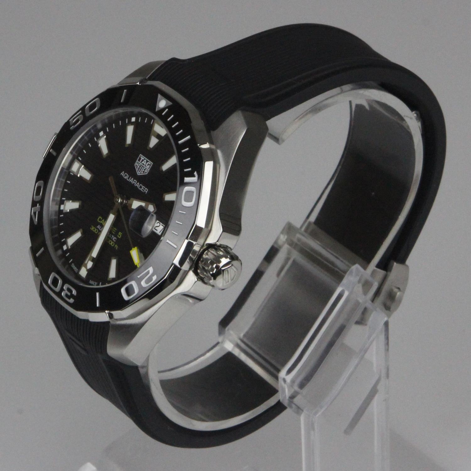 Tag Heuer Aqua Racer Near Mint Inc Tag Warranty £2,150 Retail. Tag Heuer Aqua Racer in near mint - Image 3 of 8