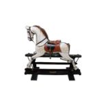 Good quality hand painted rocking horse Special Millennium Edition to Mark Year 2000 Serial No 404