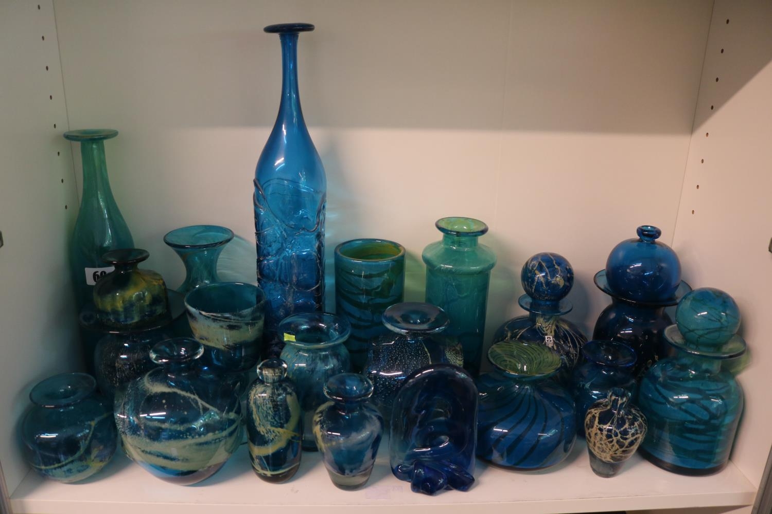 Mdina Glass of Malta. Collection of 1970s and later Mdina glass to include Strapped vase, Ming, - Image 3 of 4