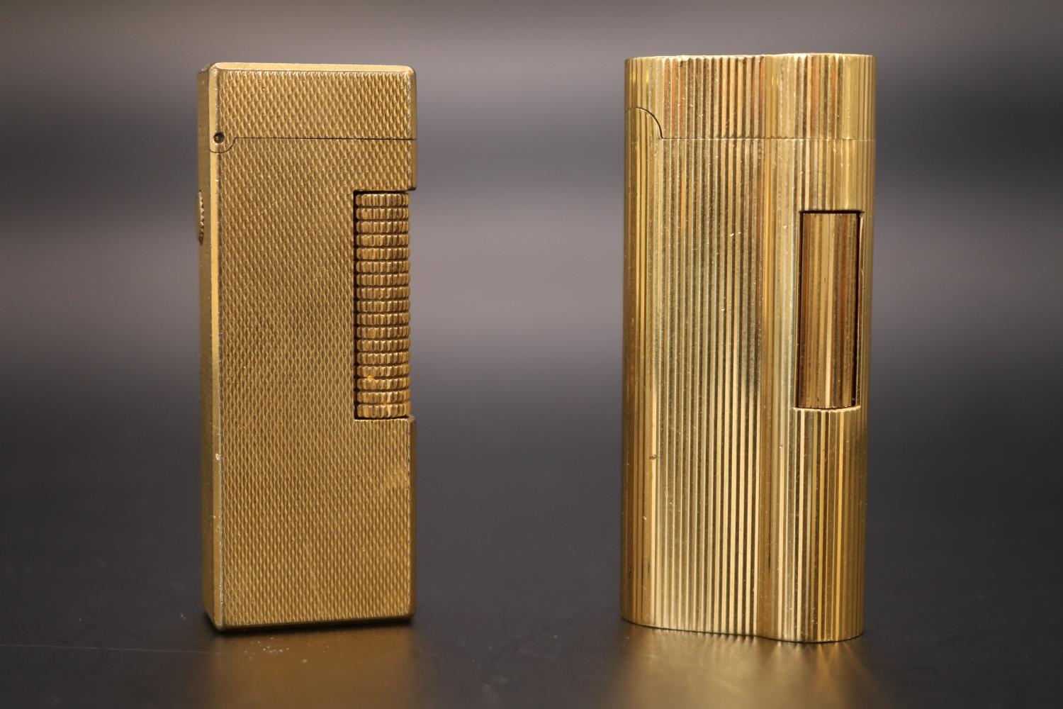 Dunhill: Gold Plated Dunhill S Type lighter 20 Microns C56589 & Another Gold Plated Dunhill - Image 5 of 5