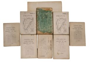 WW1 Collection of Trench Maps to include Amiens 17 1/100,000, North West Europe 1/250,000, France