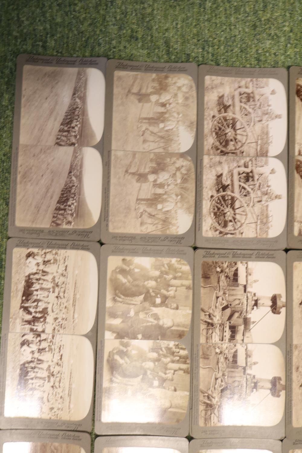 A Cased set of Underwood & Underwood 'The Japanese Russian War Through the Stereoscope'. Circa 1905, - Image 13 of 23