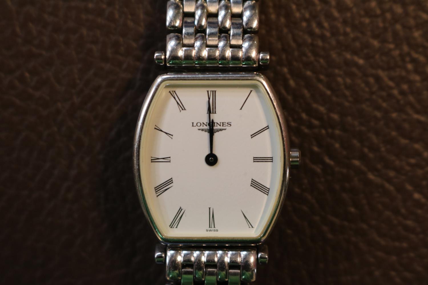 Longines; Ladies La Grande Classique De Longines 21mm Stainless steel wristwatch 29600212 with