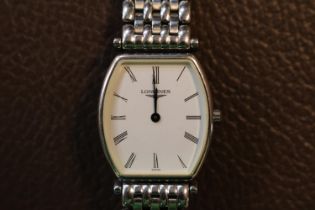 Longines; Ladies La Grande Classique De Longines 21mm Stainless steel wristwatch 29600212 with