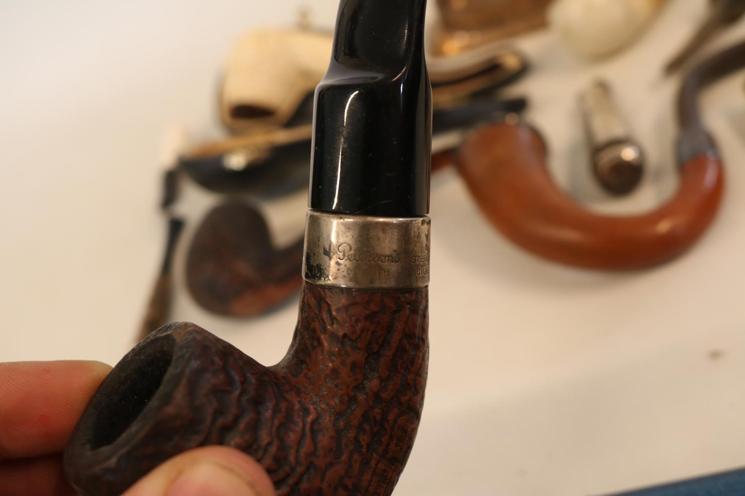 Good Collection of 19thC and later European Smoking Pipes to include Sherlock Holmes Silver mounted - Image 3 of 3