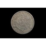 Great Britain Silver King George V Wreath Crown 1933, silver wreath crown 7,132 issued 38mm in