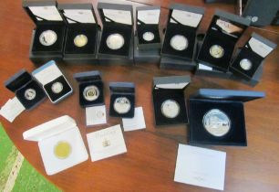 A selection Westminster and other silver coins including 2009 Henry VIII and six wives coins