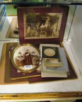 Some Victorian portrait photos, framed and unframed