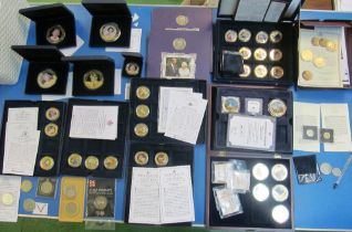 A group box Westminster and other coins mainly royalty, Banknote, WW1 etc