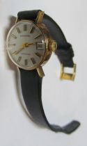 A ladies Longines automatic watch