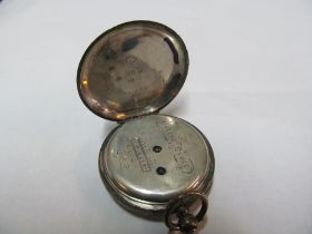 A silver pocketwatch