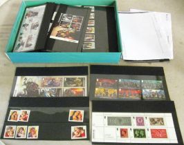 Approximately 130 Second Class, First and higher value sets of stamps
