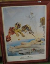 A Salvador Dali poster 1994 by Enormous Art