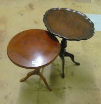 Two small tables