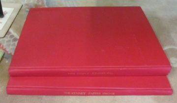 Two large albums Kennedy papers