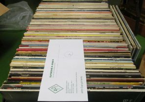 Various records including Elvis, The Who, Willie Nelson