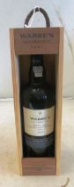 A bottle Warres 2007 Port