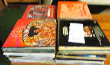 Various records including Jimi Hendrix, BB King et cetera