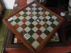 A chess board, box and chessboard