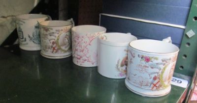 Various Victorian and other commemorative mugs