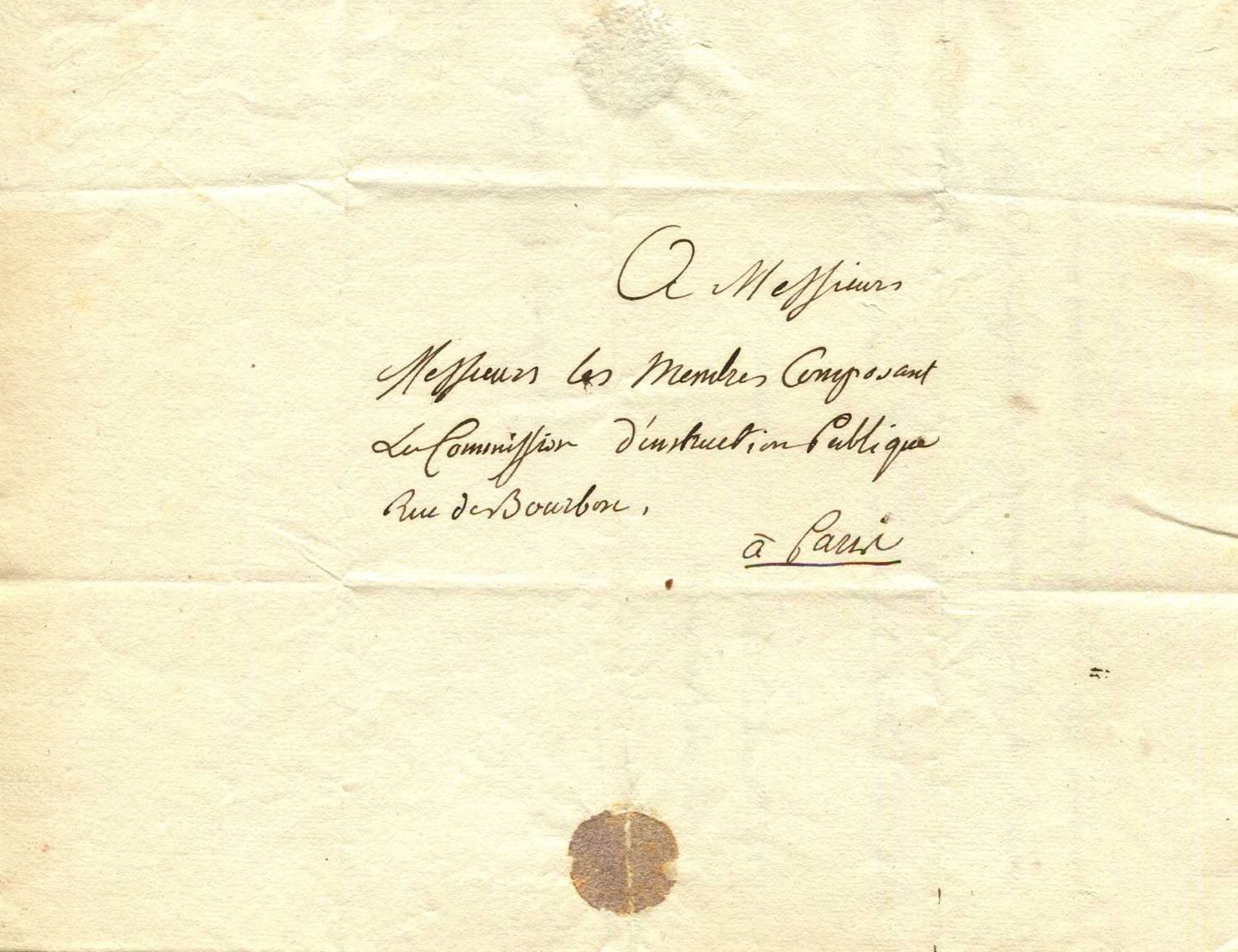 LEGENDRE ADRIEN-MARIE: (1752-1833) - Image 3 of 3