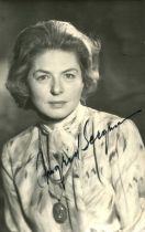 BERGMAN INGRID: (1915-1982)