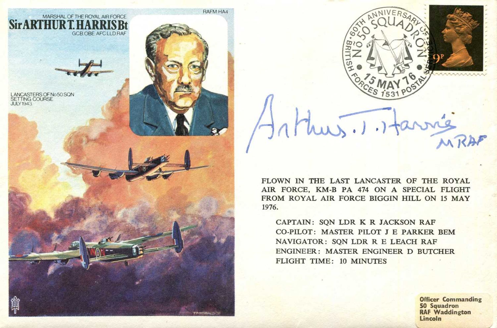 HARRIS ARTHUR T.: (1892-1984)