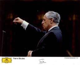 BOULEZ PIERRE: (1925-2016)