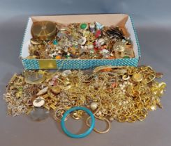 A collection of jewellery to include gold plated