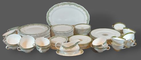 A Royal Doulton Fontainebleau dinner service, together with a Coalport dinner service