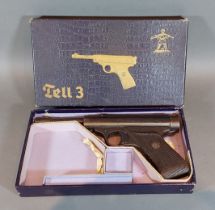 A Venus Waffenwerk, Tell 3 air pistol, within original box