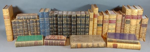 Nine volumes William Shakespeare together with a collection of books