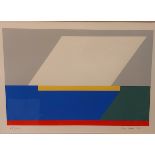 Roy Conn, Abstract, Signed, limited edition screenprint number 69/100 from the Penwith Society of