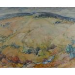 Thomas Elder Dickson, Spring Landscape Near Stow, watercolour, signed, 46cms x 60cms