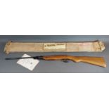 The Webley Junior air rifle, with original box