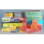 A collection of empty boxes for Dinky Toys, 0 guage railway and Hornby