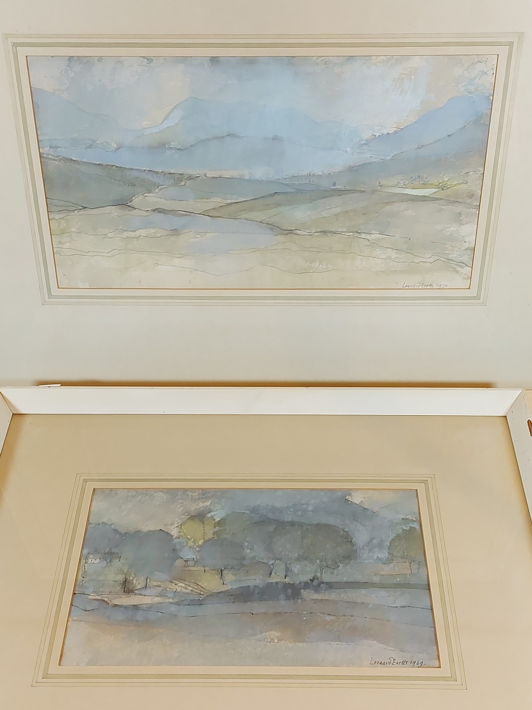 John Baxter Fleming, Thunder Over The Stinchar, watercolour, signed, 36cms x 51cms, together with - Image 2 of 2