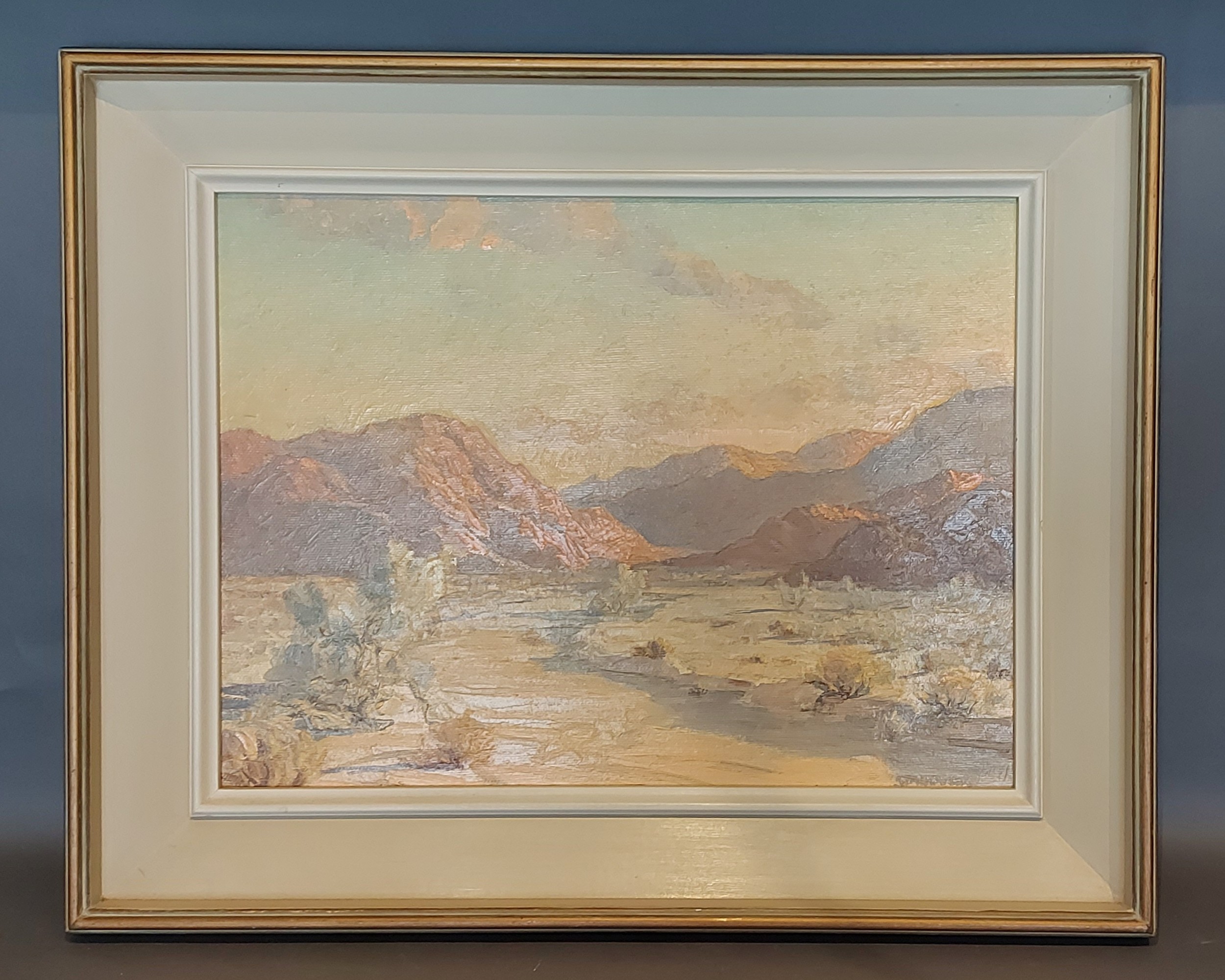 Hamilton G. Stalnaker Jr, Near Palm Springs, oil on board, signed, 44.5cms x 59.5cms - Image 2 of 2