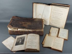 One Volume The Border History of England and Scotland dated 1776 together with other early books