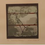 Lieke Ritman, Lavatory Window, Signed, limited edition screenprint number 69/100 from the Penwith