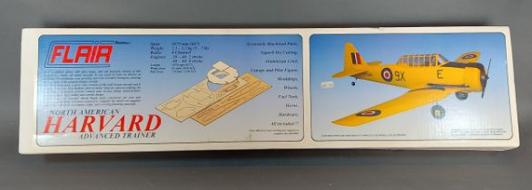 A North American Harvard model kit by Flair within original box