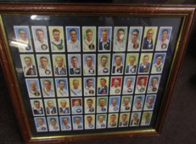 Frame Set of Players cigarette cards - Cricketers 1938 (50) very good condition. Buyer collects