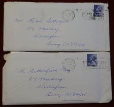 Great Britain Military History pair of long hand written letters by a Flight Engineer on Halifax