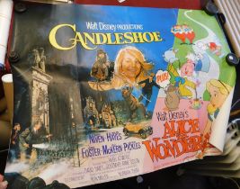 Disney - 'Candleshoe'- Starring David Niven, Jodie Foster 1978 production, measurements 100cm x