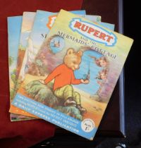 Rupert Book (4) - Summer Adventures, Autumn Adventures, Rupert and the Mermaids Cottage, Rupert