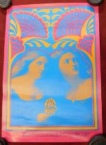 The Chambers Brothers Vintage - Concert poster from Avalon Ballroom, April 28th 1967 (San