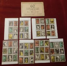 Great Britain 1937 King George VI Coronation Cinderellas in original envelope u/m complete set of