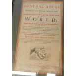 1721 Antiquarian Frontispiece - A new General atlas-containing-geographical and historical