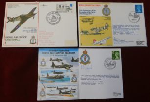 Great Britain Covers (3) including RAF Museum RAF Coltishall 30th Anniv of the Battle of Britain