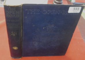 Lucas. E.V, The Open Road 1905 - Hard back book containing poems and drawings, fair condition,